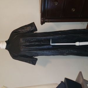 Ashley Stewart faux leather  top size 18/20